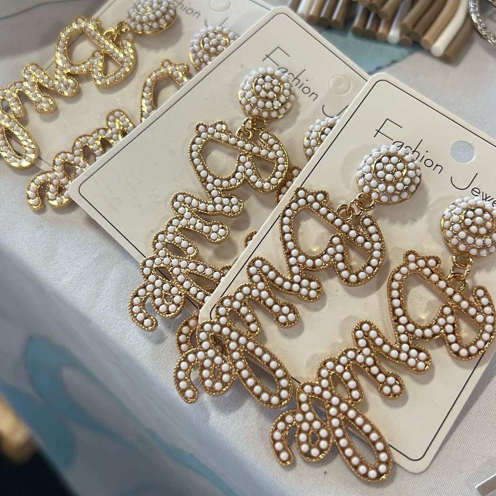 Bride earrings